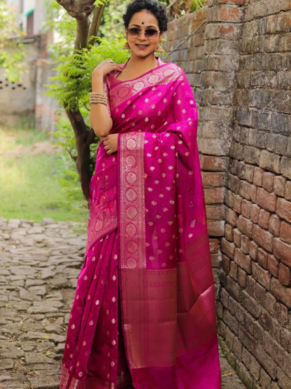 BANARASI SOFT SILK SAREE