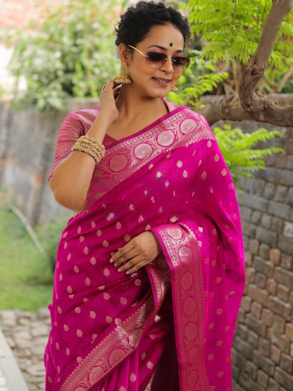 BANARASI SOFT SILK SAREE