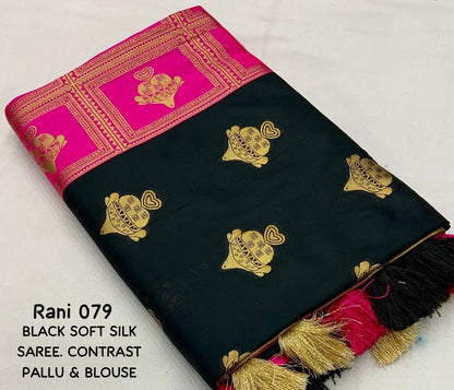 BANARASI SOFT SILK SAREE