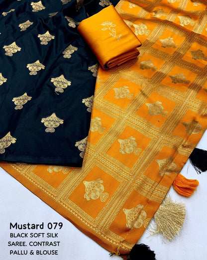 BANARASI SOFT SILK SAREE