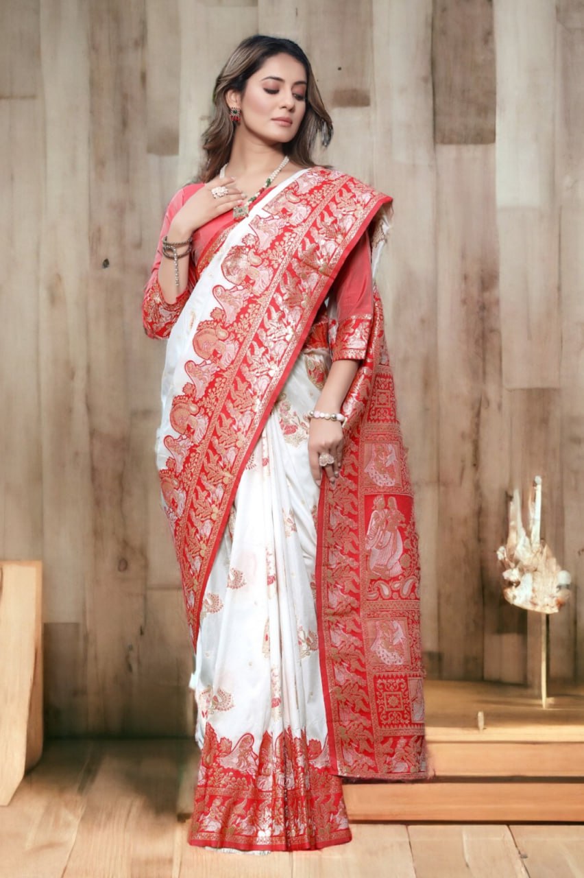 BANARASI SOFT SILK SAREE