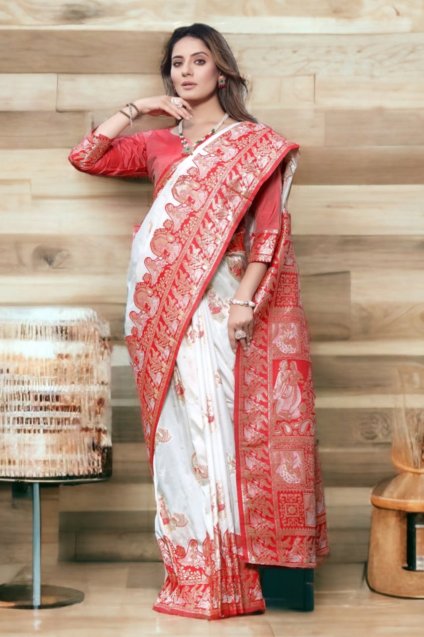 BANARASI SOFT SILK SAREE