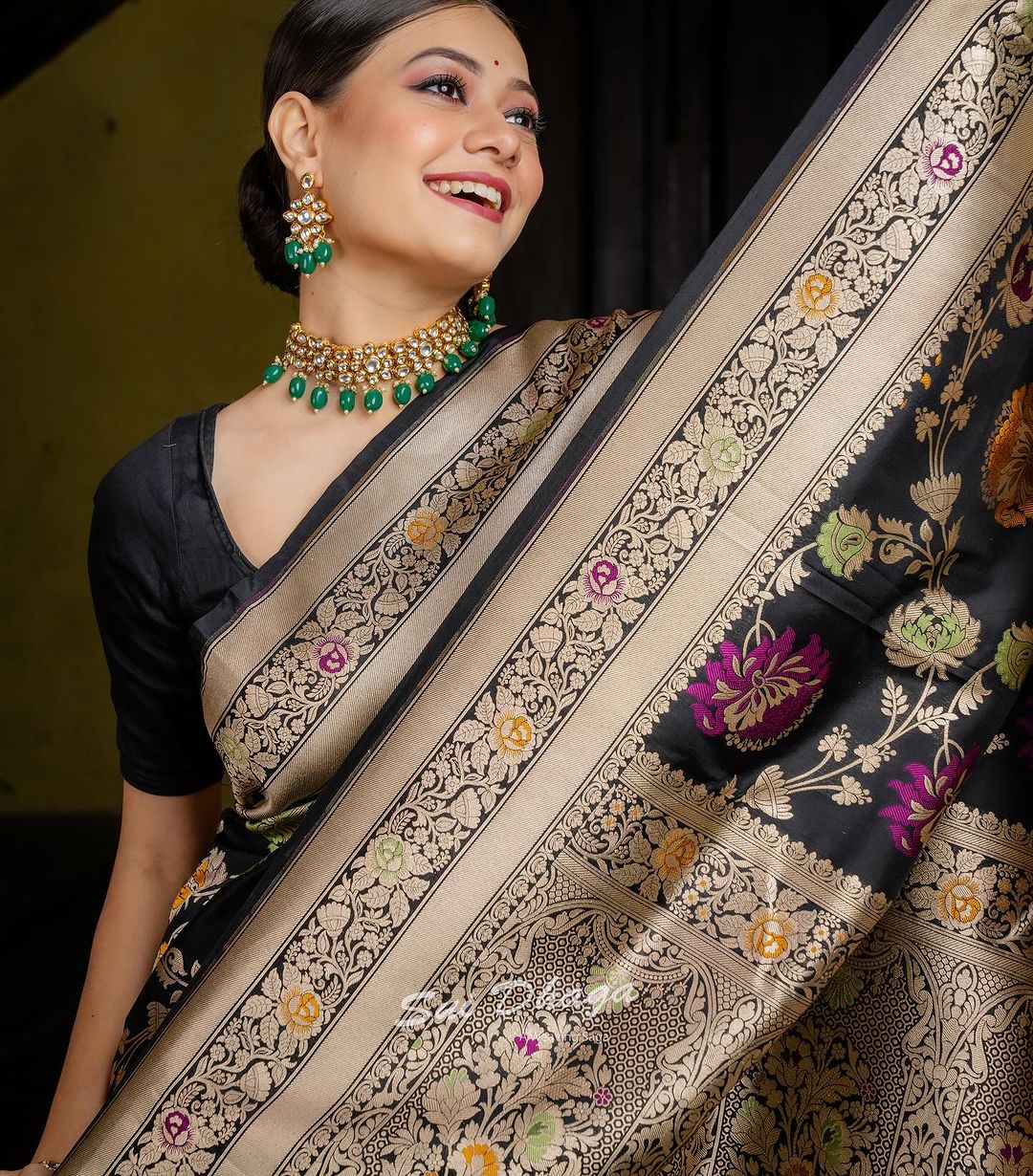 BANARASI SOFT SILK SAREE