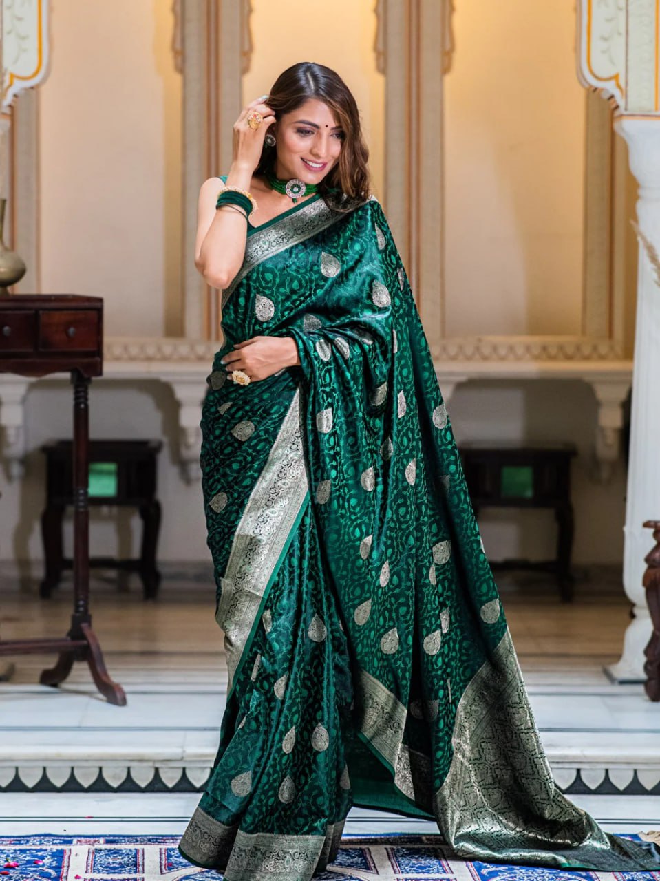 BANARASI SOFT SILK SAREE