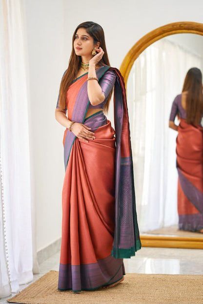 BANARASI SOFT SILK SAREE