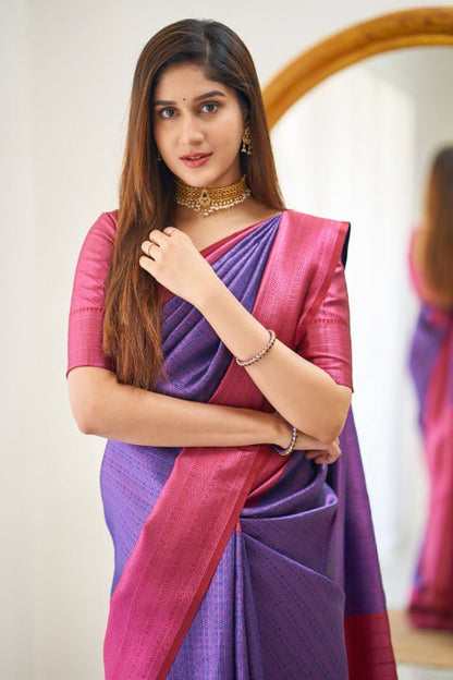 BANARASI SOFT SILK SAREE