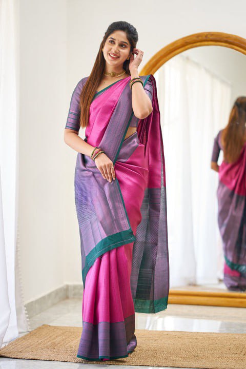 BANARASI SOFT SILK SAREE