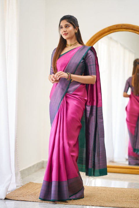 BANARASI SOFT SILK SAREE