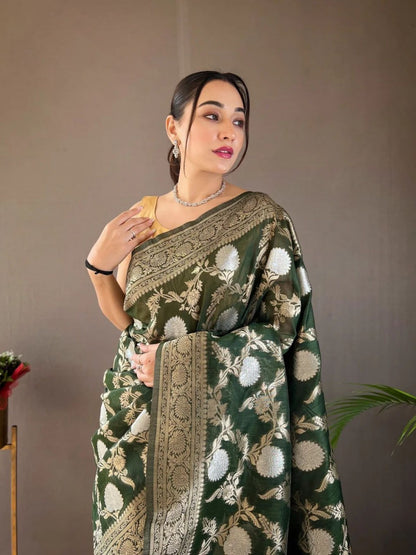 BANARASI SOFT SILK SAREE