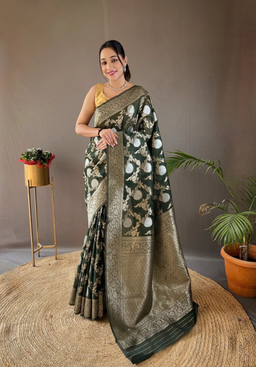 BANARASI SOFT SILK SAREE