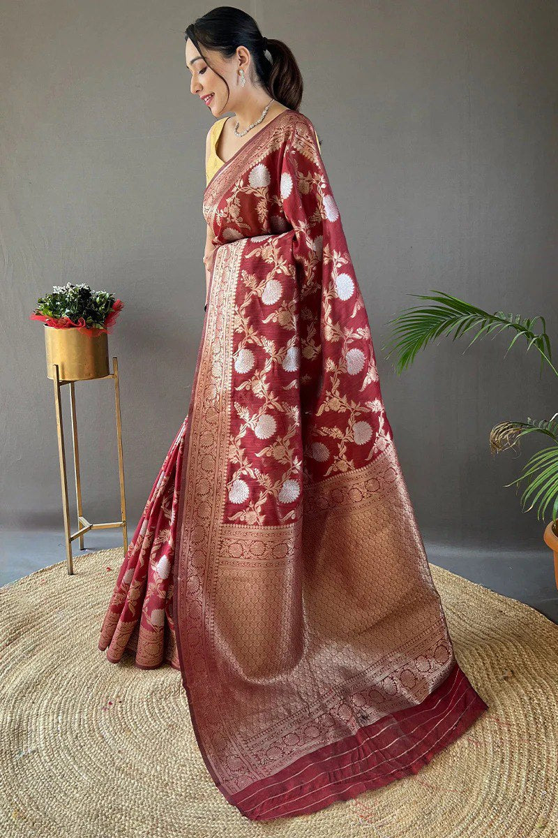 BANARASI SOFT SILK SAREE