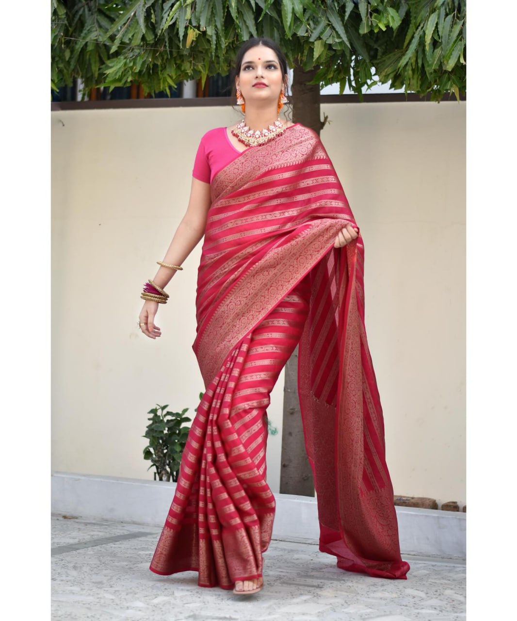 BANARASI SOFT SILK SAREE