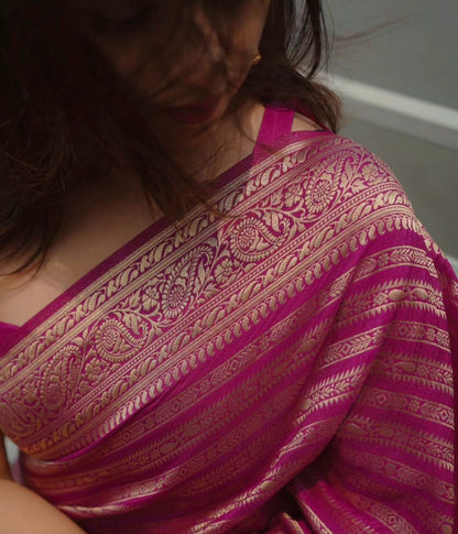 BANARASI SOFT SILK SAREE