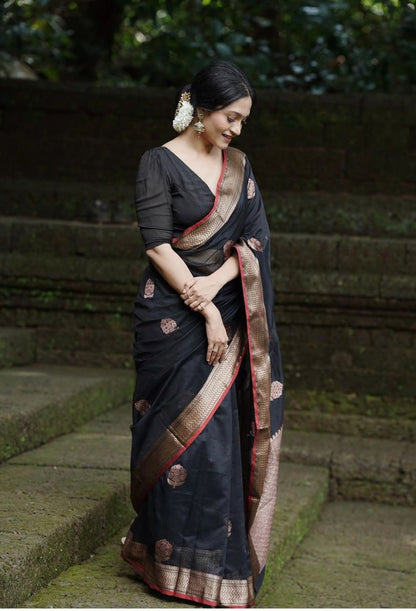 BANARASI SOFT SILK SAREE