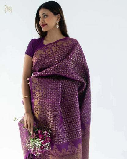 BANARASI SOFT SILK SAREE