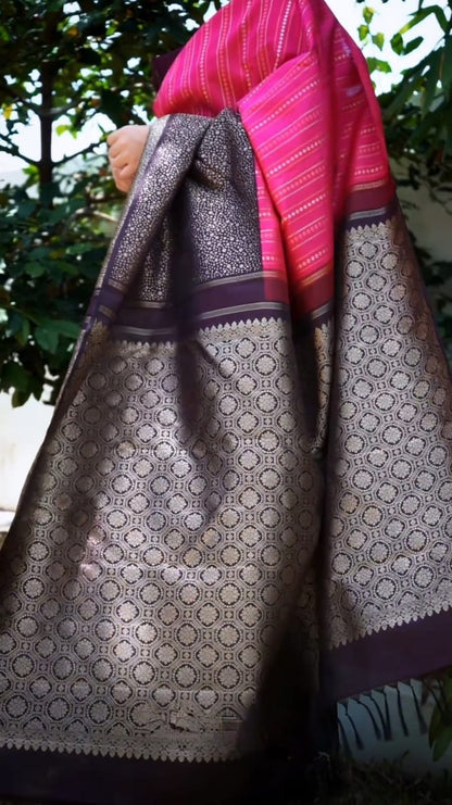 BANARASI SOFT SILK SAREE