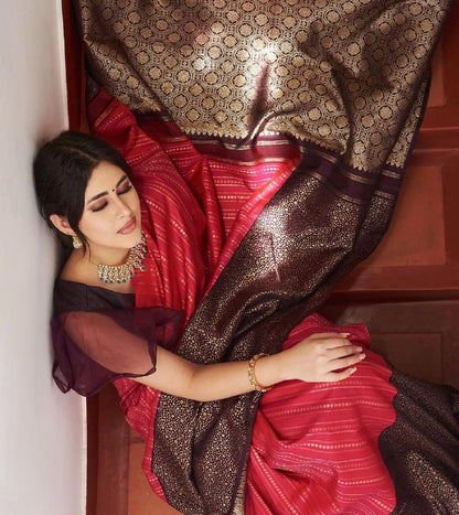 BANARASI SOFT SILK SAREE