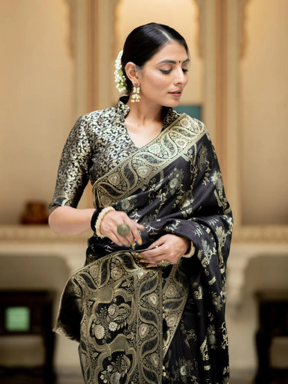 BANARASI SOFT SILK SAREE