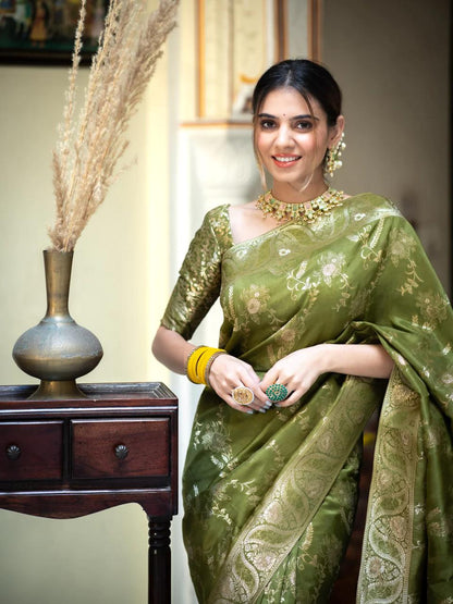 BANARASI SOFT SILK SAREE