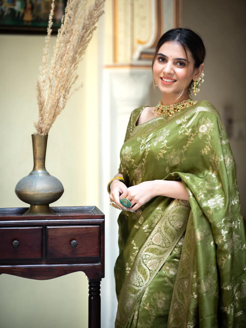 BANARASI SOFT SILK SAREE