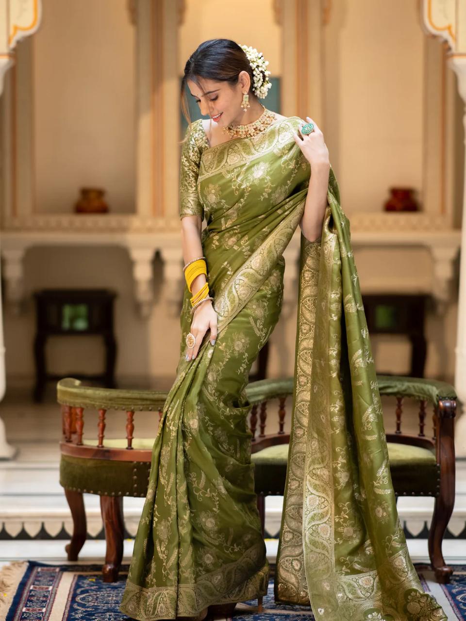 BANARASI SOFT SILK SAREE