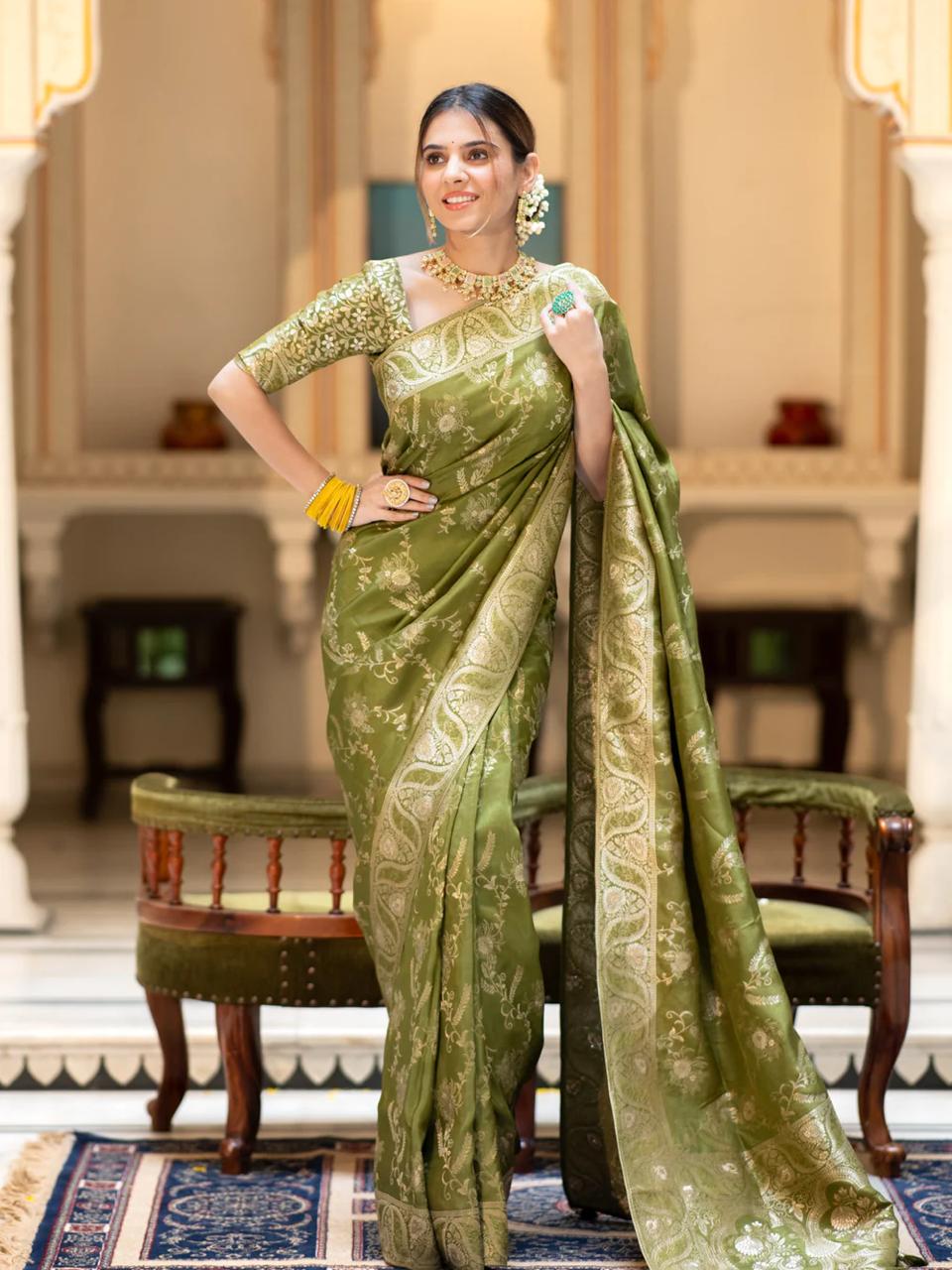 BANARASI SOFT SILK SAREE