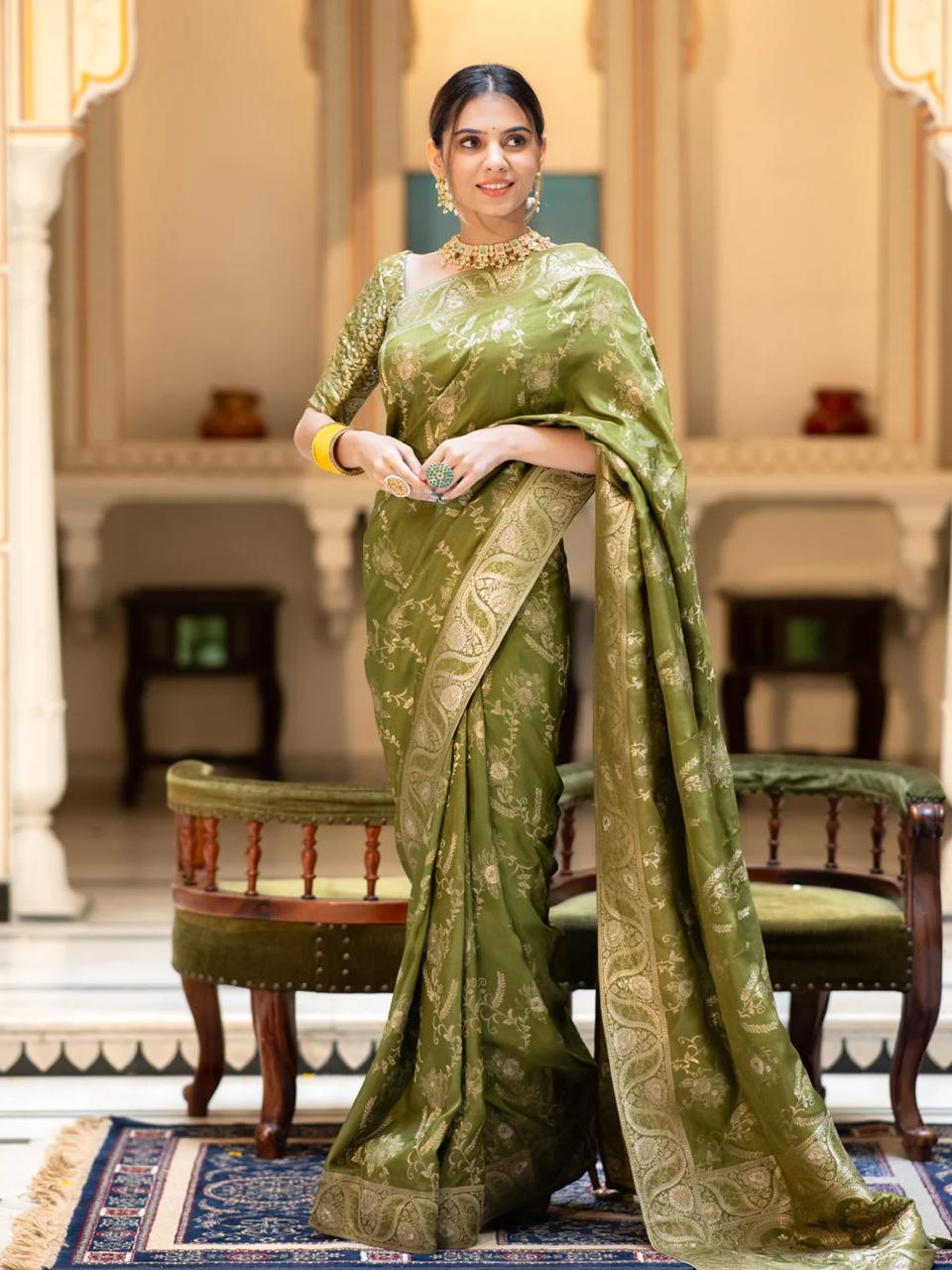 BANARASI SOFT SILK SAREE