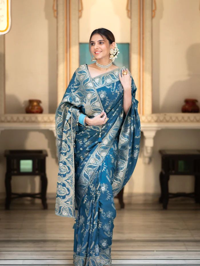 BANARASI SOFT SILK SAREE