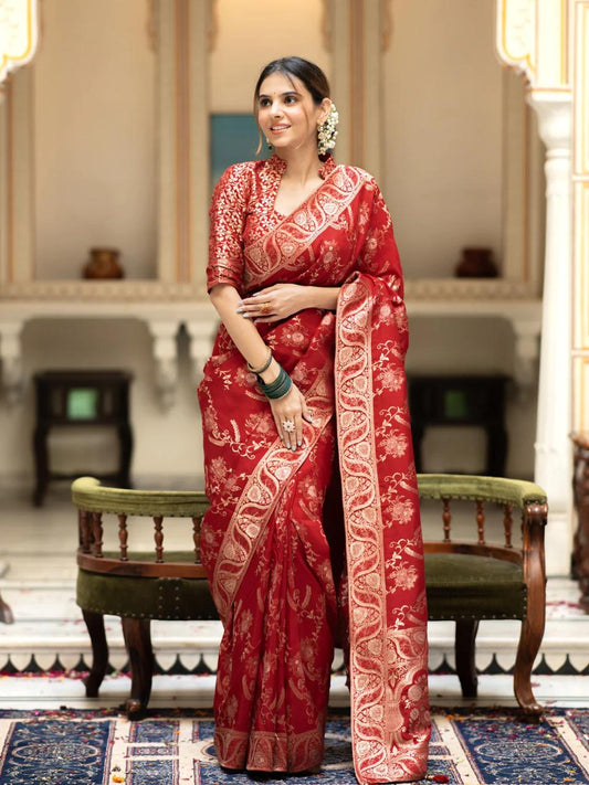 BANARASI SOFT SILK SAREE