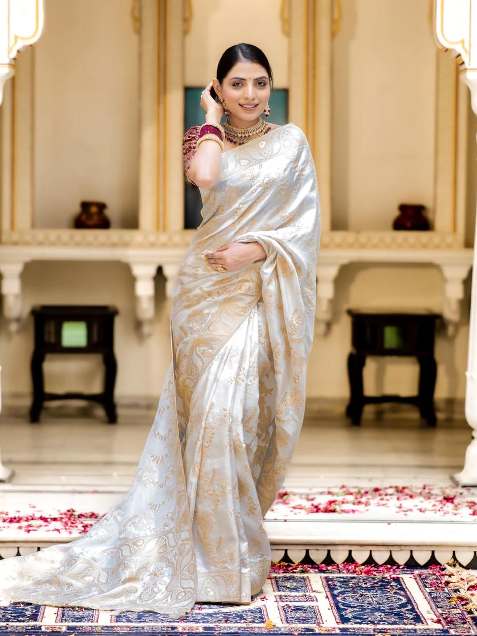 BANARASI SOFT SILK SAREE