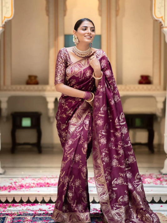 BANARASI SOFT SILK SAREE