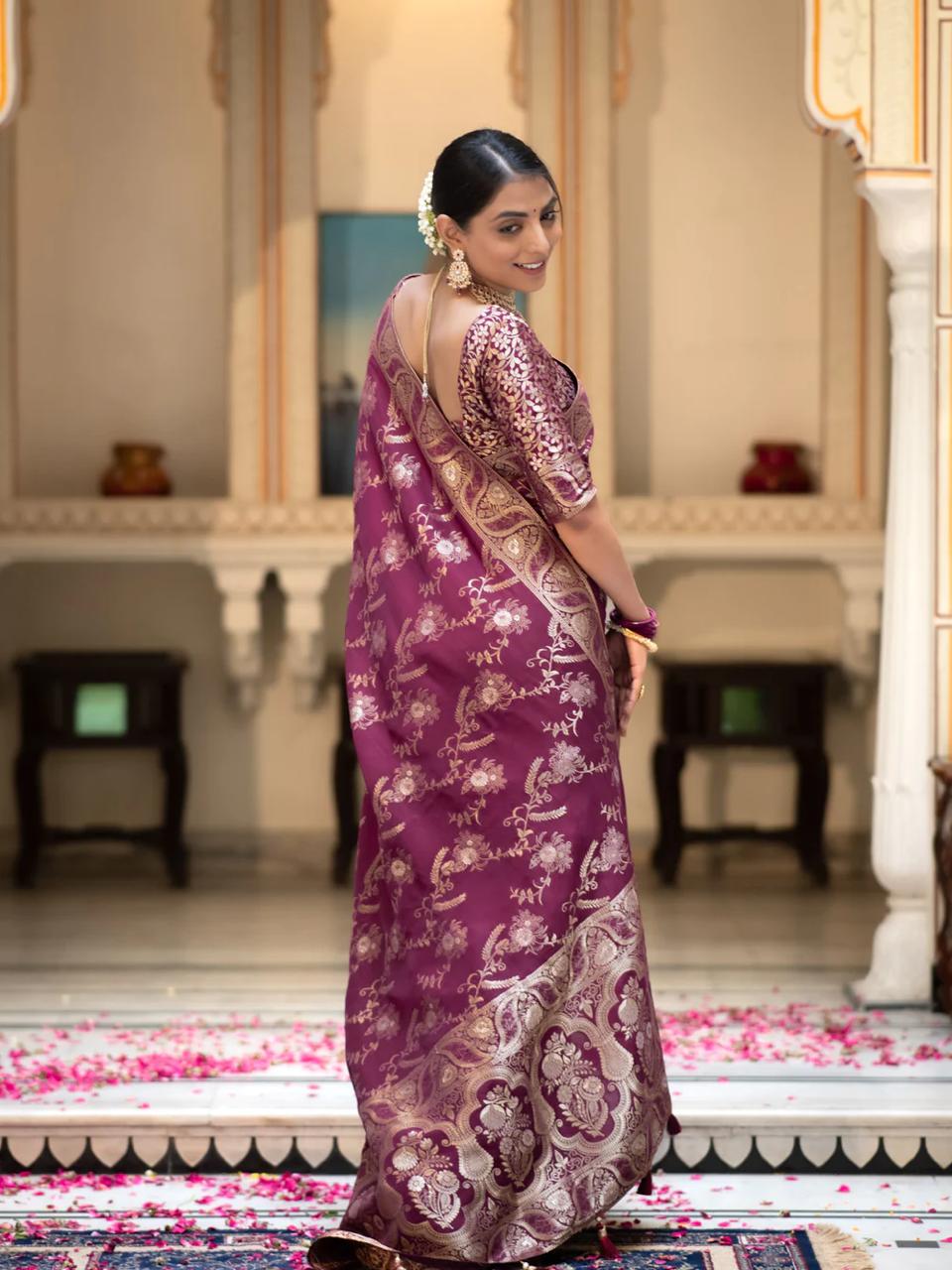 BANARASI SOFT SILK SAREE