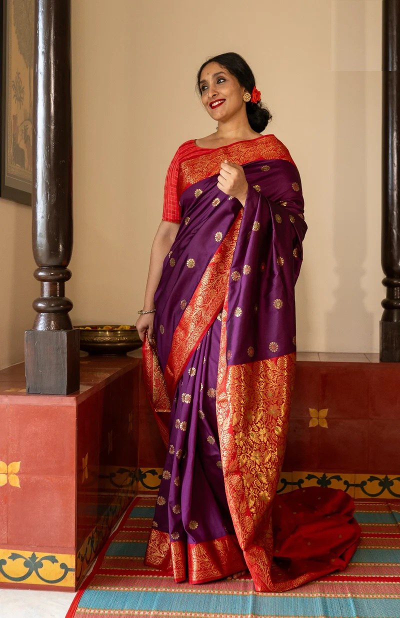 BANARASI SOFT SILK SAREE