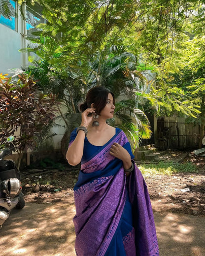 BANARASI SOFT SILK SAREE