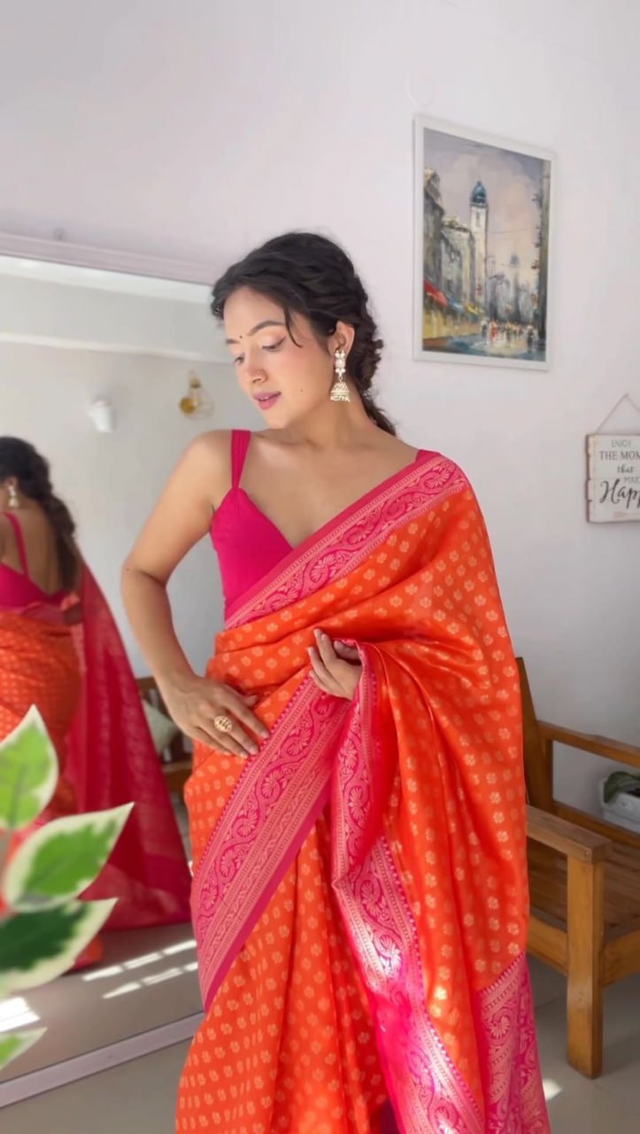 SOFT LICHI SILK SAREE