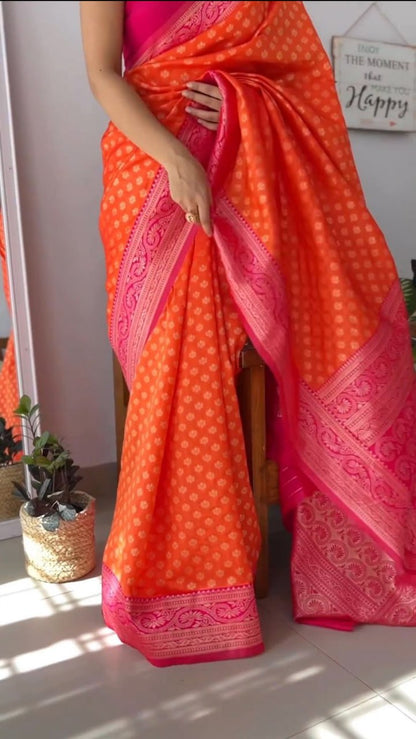 SOFT LICHI SILK SAREE