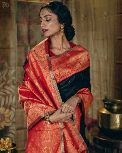 BANARASI SOFT SILK SAREE