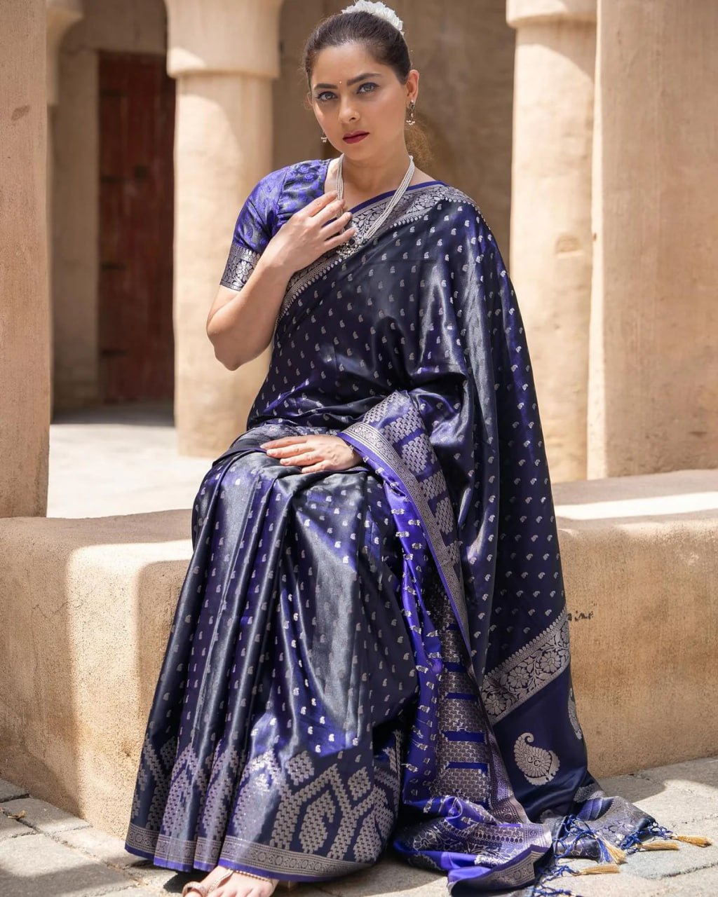 BANARASI SOFT SILK SAREE