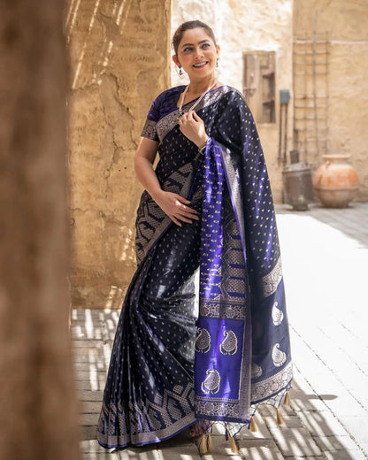 BANARASI SOFT SILK SAREE