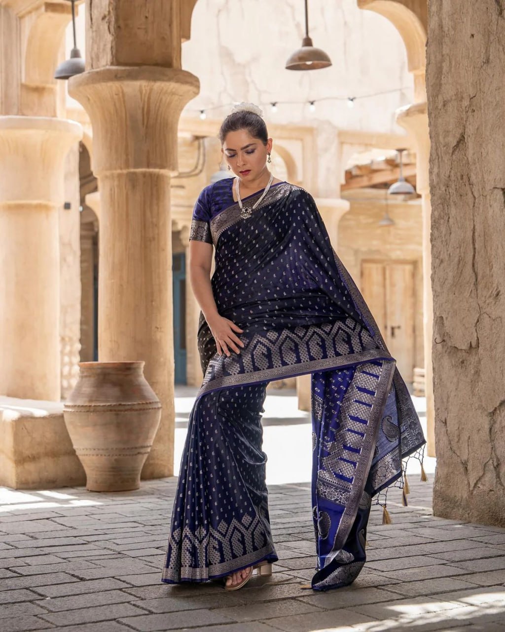 BANARASI SOFT SILK SAREE