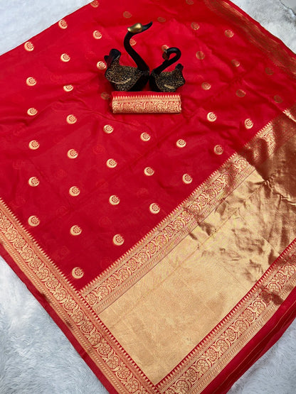 BANARASI SOFT SILK SAREE