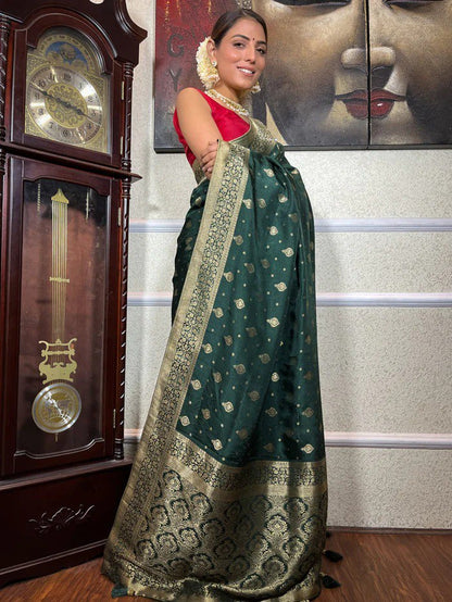 BANARASI SOFT SILK SAREE