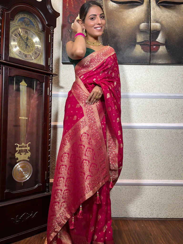 BANARASI SOFT SILK SAREE