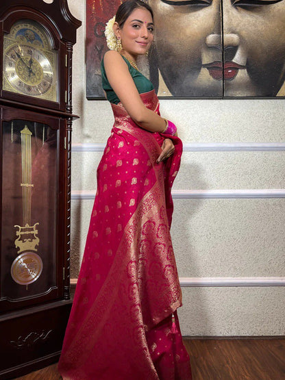 BANARASI SOFT SILK SAREE