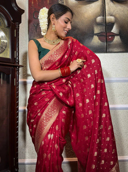 BANARASI SOFT SILK SAREE