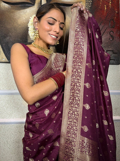 BANARASI SOFT SILK SAREE