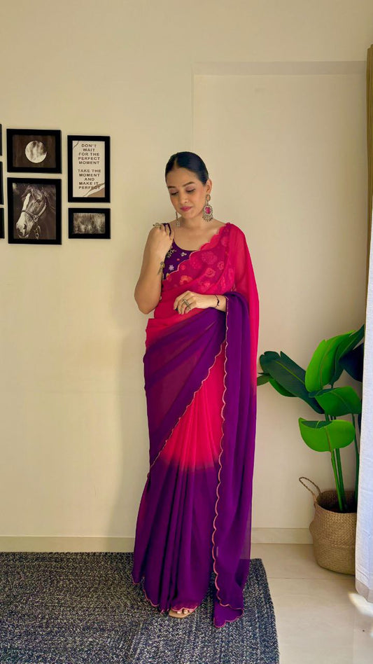 Georgette Saree