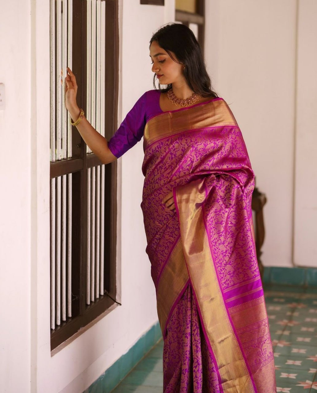 BANARASI SOFT SILK SAREE