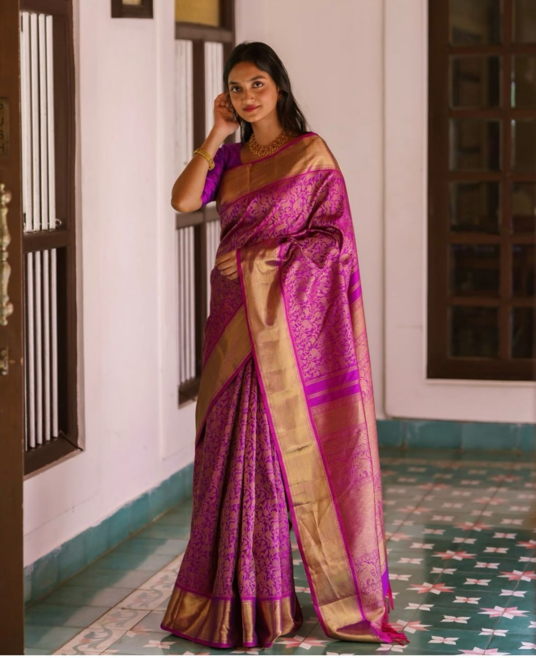 BANARASI SOFT SILK SAREE