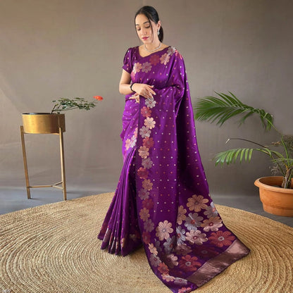 BANARASI SOFT SILK SAREE